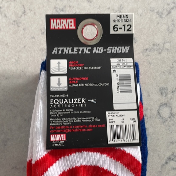 Marvel Captain America Socks - Picture 3 of 4